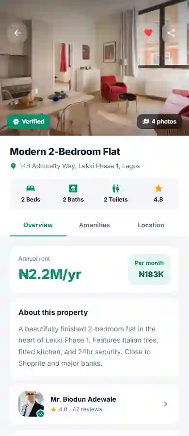 RentNest property details
